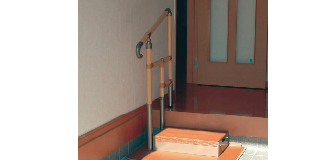 あがりかまち用手すり 写真